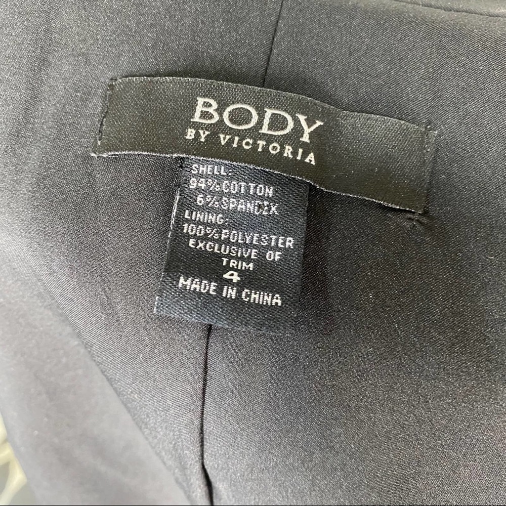 Victoria Secrets Body by Victoria Black Jacket* Cowgirl country work jacket - Picture 7 of 8
